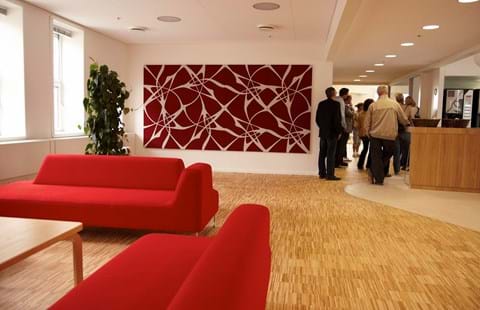 Twister akustikmoduler i filt hos Tryg (6)